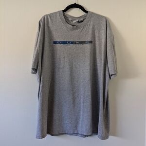 Vintage Duke Blue Devils Soffe Gray T-Shirt Adult 2X